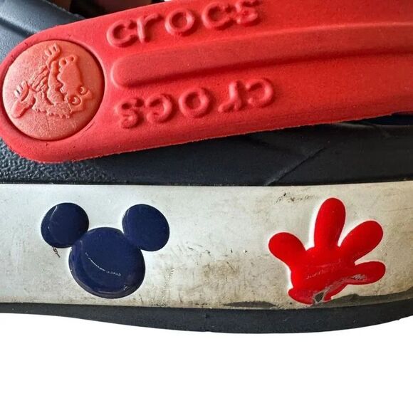 Crocs Unisex-Child Disney Mickey and Minnie Mouse Clogs, Light Up Shoes SZ 1 - Picture 9 of 12